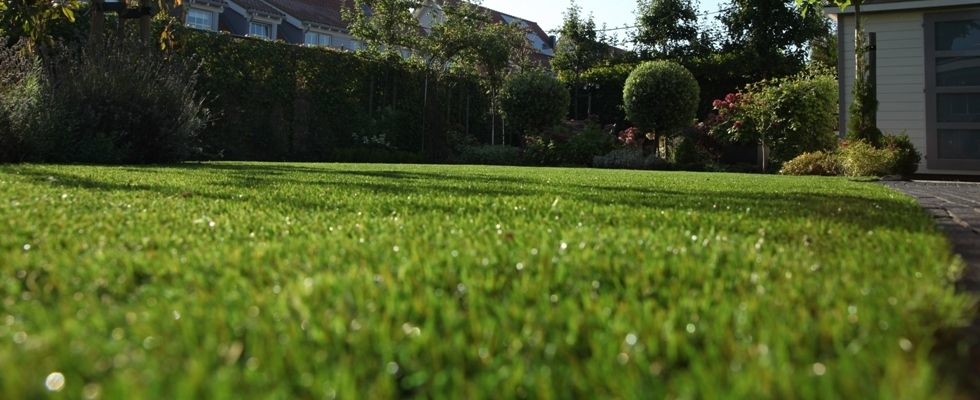 Thuis - Kunstgras in de tuin